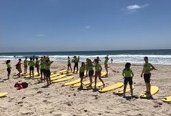 Actividades en Jóvenes en San Diego (EEUU) con monitor